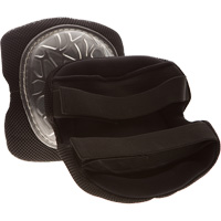 Impacto 876-00 Comfort Knee Pads, Hook and Loop Style, Plastic Caps, Gel Pads