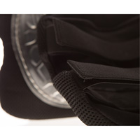 Impacto 876-00 Comfort Knee Pads, Hook and Loop Style, Plastic Caps, Gel Pads
