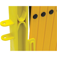 Xpandit Barricade, 36" H x 11.5' L, Black/Yellow  SAQ195 | TENAQUIP
