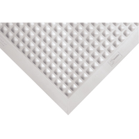 Wearwell 580.12X2X3GY Autoclavable No. 580 Mats, Bubbled, 2' x 3' x 1/2", Grey, Rubber