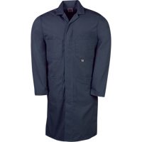 Lab Coats, Poly-Cotton, 42, Navy Blue  SAQ506 | TENAQUIP