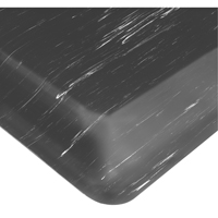 Wearwell 420.12X3X60AMCH Tapis antimicrobiens Tile-Top AM No 420, Lisse, 3' x 60' x 1/2", Charbon, &eacute;ponge en PVC