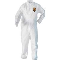 Ansell 49002 Combinaisons Kleenguard A20, Moyen, Blanc, SMS