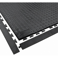 Rejuvenator Connect No. 502 Matting, Polyurethane, 3' W x 3' L, 5/8" Thick, Black SAR340 | TENAQUIP