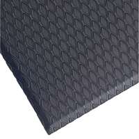 Cushion Max™ Mats, Diamond, 2' x 3' x 5/8", Charcoal, Nitrile/PVC  SAR819 | TENAQUIP