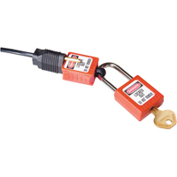 Master Lock S2005 Compact Prong Lockout, Wall Switch Type
