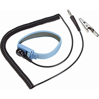 Wearwell 793.6WSTRAP ESD 6' Coil Cord with Wrist Strap