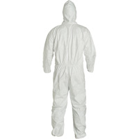 Hooded Coveralls, Large, White, Tyvek<sup>®</sup> 400  SAS043 | TENAQUIP
