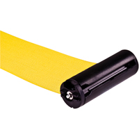Zenith Safety Products SAS232 Free-Standing Crowd Control Barrier Receiver Post, 35" High, Yellow