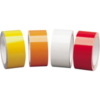 Engineer Grade Reflective Tape, 2" x 30', Polyethylene, Red  SAS556 | TENAQUIP