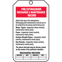 Accuform NMC TRS211CTP Inspection Tags, Cardstock, 3-1/8" W x 5-7/8" H, English