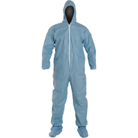 Dupont Personal Protection TM122S-XL ProShield&reg; 6 SFR Coveralls, X-Large, Blue, FR Treated Fabric