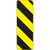 Accuform NMC FRW825RA Panneau de circulation - danger, 24" x 6", Aluminium, Pictogramme