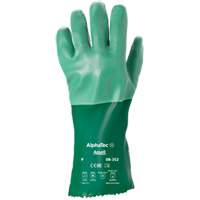 Ansell 835211100 Gants Scorpio 8-352, Taille Grand/10, 12" lo, N&eacute;opr&egrave;ne, Doublure en Interlock, 50 mils