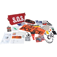 Safecross 01365 Trousses de premiers soins & de secours d'urgence, Dispositif m&eacute;dical Classe 1, Sac en nylon