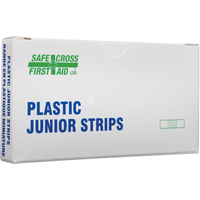 Safecross 03270 Junior Strips Bandages, Rectangular/Square, 18", Plastic, Sterile