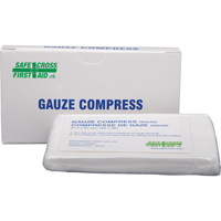 Safecross 02206 Compresses de gaze, Tampon, 36" lo x 36" la, St&eacute;rile, Dispositif m&eacute;dical Classe 1