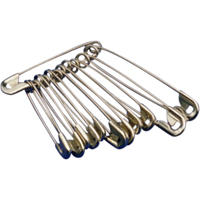 PIP Global Safety FASP012 Safety Pins, Assorted Sizes