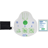 CPR Faceshield Kits, Single Use Face Shield, Class 2 SAY566 | TENAQUIP