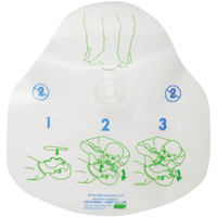 CPR Protective Device, Single Use Face Shield, Class 2 SAY567 | TENAQUIP