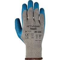 Ansell 8010011100 ActivArmr&reg; 80-100 Gloves, 10/X-Large, Rubber Latex Coating, 10 Gauge, Polyester/Cotton Shell