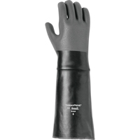 Ansell 1902411080 Thermaprene 19-024 Gloves, Size Medium/8, 18" L, Neoprene, Cotton Inner Lining, 85-mil