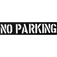 C.H. Hanson 12430 Pochoirs pour parc de stationnement, Anglais, 12"