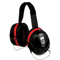 3M H10B Peltor Optime 105 Series Earmuffs, Neckband, 29 NRR dB