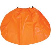 3M GR1C &eacute;cran anti-pluie pour casque de s&eacute;curit&eacute;, Taille unique, Orange, Nylon/PVC