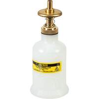 Justrite 14002 Dispenser Bottles, 4 oz., FM Approved