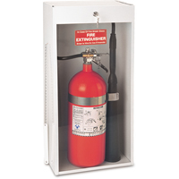 Surface-Mounted Fire Extinguisher Cabinets, 10.5625" W x 24.3125" H x 6.5625" D  SD028 | TENAQUIP