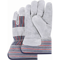 Produits de sécurité Zenith SD603 Gants d'ajusteur de premi&egrave;re qualit&eacute;, T-Grand, Paume en Cuir de vache refendu, Doublure en Coton