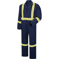Red Kap CT5CNV-RG-38 Combinaisons &agrave; visibilit&eacute; sup&eacute;rieure, Hommes, Bleu marine, Taille 38