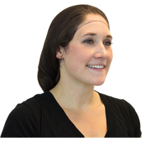  DPLW-28-BR Lightweight Hairnet, Nylon, 28", Brown