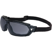 PIP Global Safety S4041 Uvex&reg; Tirade Sealed Safety Glasses, Grey/Smoke Lens, Anti-Fog, ANSI Z87+/Meets/Exceeds CSA Z94.3