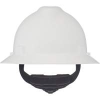 MSA 475369 V-Gard&reg; Full Brim Hardhat, Meets CSA Type 1, Ratchet Suspension, Non-Vented