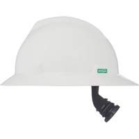 MSA 475369 V-Gard&reg; Full Brim Hardhat, Meets CSA Type 1, Ratchet Suspension, Non-Vented