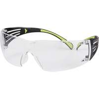 3M SF401AF-CA Lunettes de s&eacute;curit&eacute; SecureFit s&eacute;rie 400, Lentille Transparent, Antibu&eacute;e/Anti-&eacute;gratignures, ANSI Z87+/R&eacute;pond ou surpasse la norme CSA Z94.3