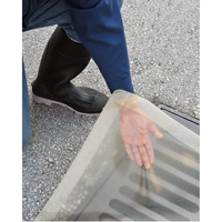 Ultratech 2200 Couvercles de drain Ultra-Drain Seal, Carr&eacute;e, 18'' lo x 18'' la