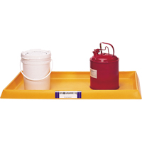 Ultratech 2351 Plateaux Ultra-Containment Tray, 54" lo x 29,8" la x 3,5" h, Cap. de d&eacute;versement 16,5 gal. US