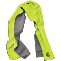 Ergodyne 12669 Serviette de refroidissement en microfibre Chill-Its 6602MF, Lime haute visibilit&eacute;