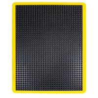 Produits de sécurité Zenith SDL858 Tapis antifatigue en d&ocirc;me, &agrave; bulles, 2' x 3' x 1/2", Noir, Caoutchouc