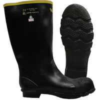 Viking VW3-1-12 Bottes Handyman, Caoutchouc naturel, Embout Acier, Semelle R&eacute;sistant aux perforations, Pointure 13