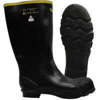 Bottes Handyman, Caoutchouc naturel, Embout Acier, Semelle Résistant aux perforations, Pointure 13  SDL897 | TENAQUIP