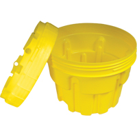Ultratech 0587 Ultra-Overpack Plus&reg; Drum, 20 US gal., Stationary