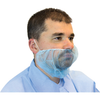 Gryphon Brands Inc. BRC-4220-B Disposable Beard Covers, Polypropylene, Blue