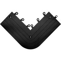 Wearwell 560.78X6X15X15BK-CS4 ErgoDeck&reg; Mat Outside Corner No. 560