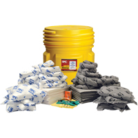 SPC SKMA-95 Mixed Application Spill Kits, Universal, Drum, 75 US gal. Absorbancy