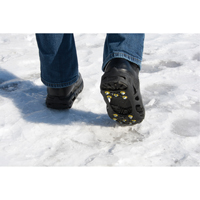 Heavy-Duty Anti-Slip Ice Cleats, Steel, Stud Traction, Medium SDN085 | TENAQUIP