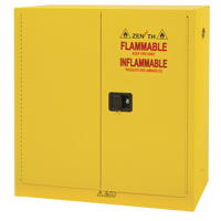 Produits de sécurité Zenith SDN645 Armoire pour produits inflammables, 24 gal., 2 Porte(s), 43" La x 44" h x 12" p